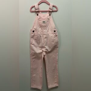 OshKosh B'gosh Light Pink Heart Overalls
